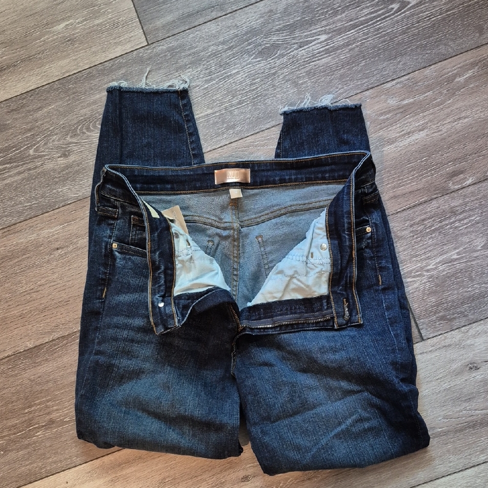 Kut from the Kloth Dark Blue Skinny Jeans